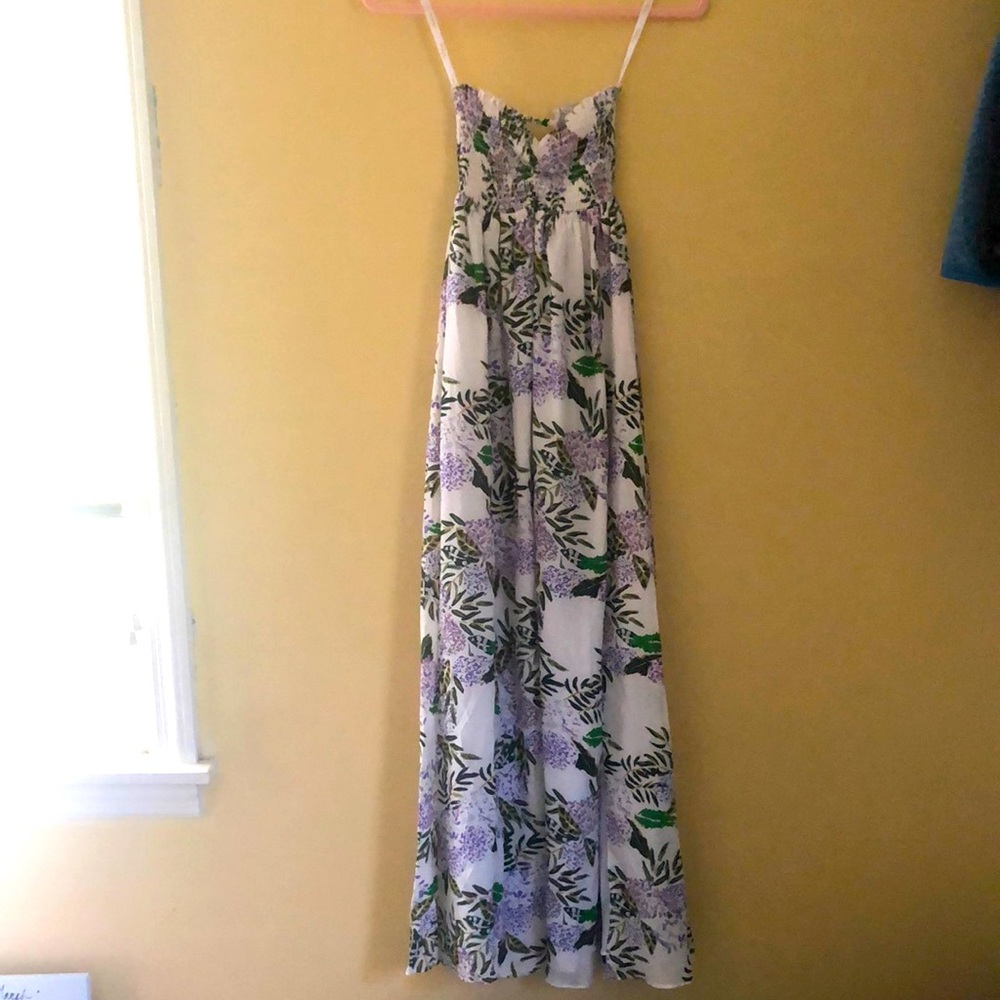 Floral maxi dress